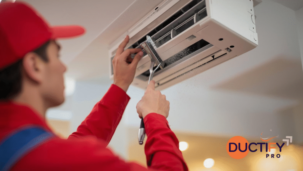 AC duct cleaning